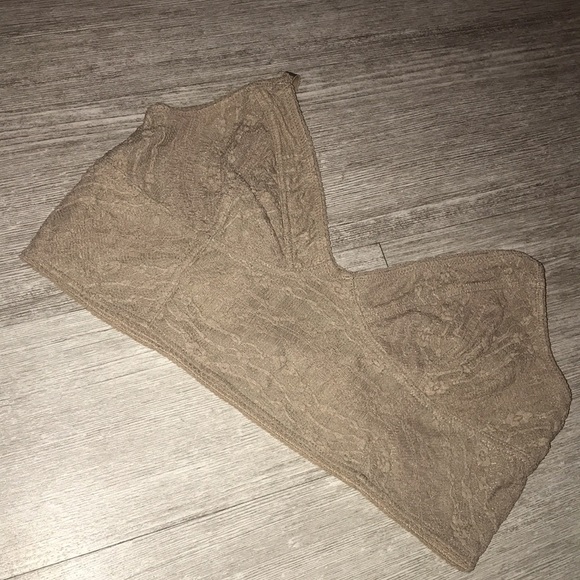 Free people taupe lace bralatte - Picture 5 of 5